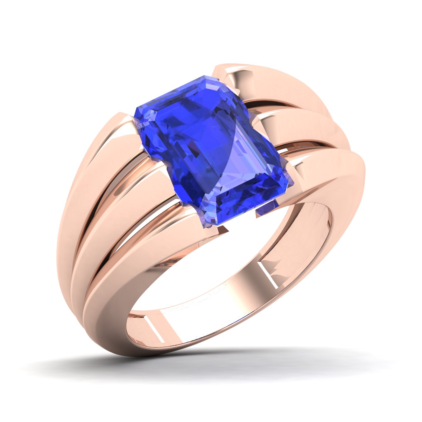 Neo Classical Tanzanite Ring