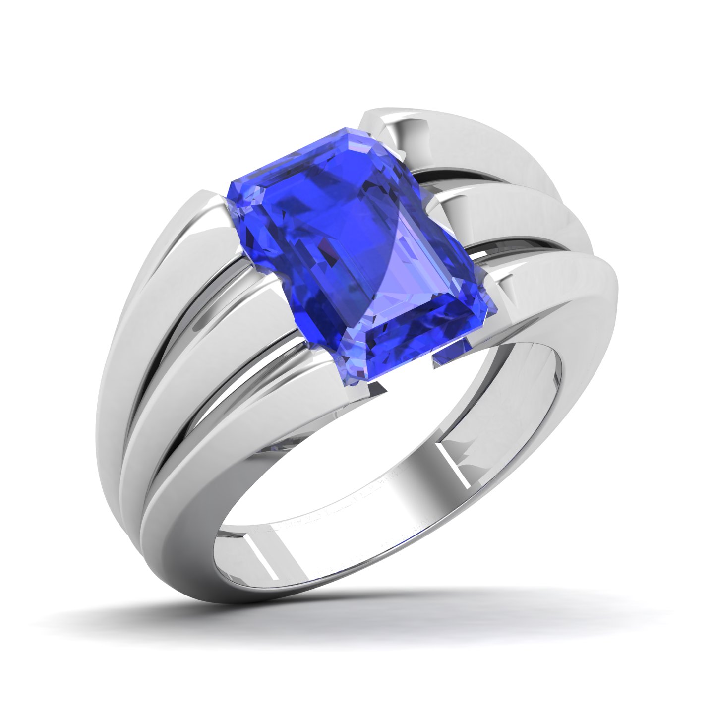 Neo Classical Tanzanite Ring