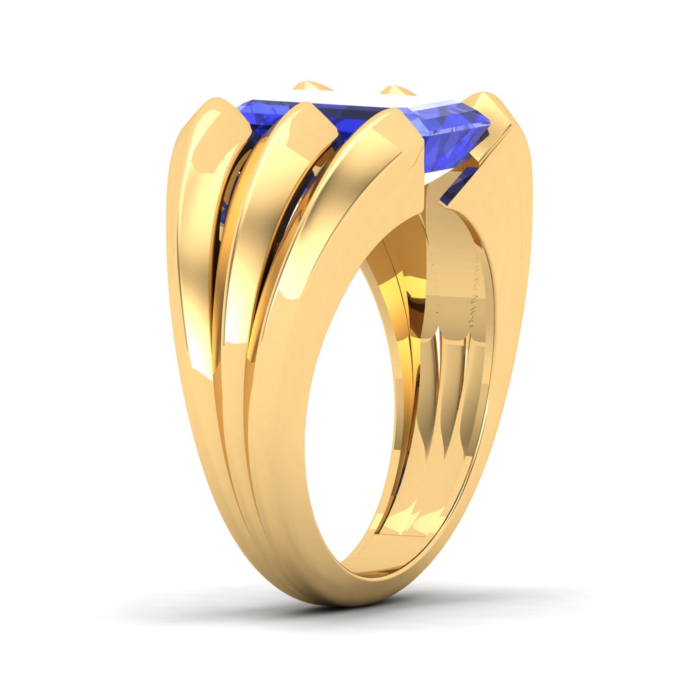 Neo Classical Tanzanite Ring