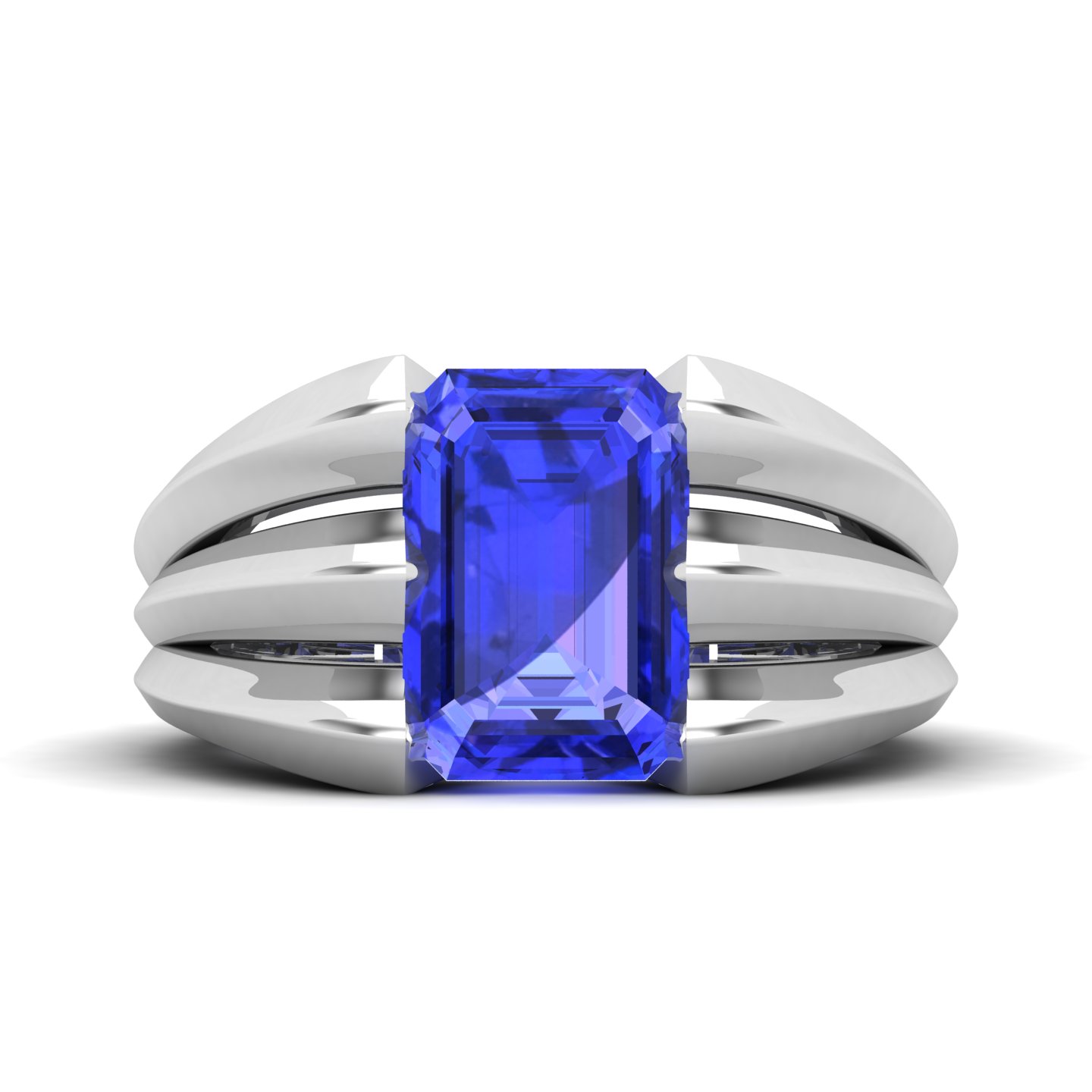 Neo Classical Tanzanite Ring