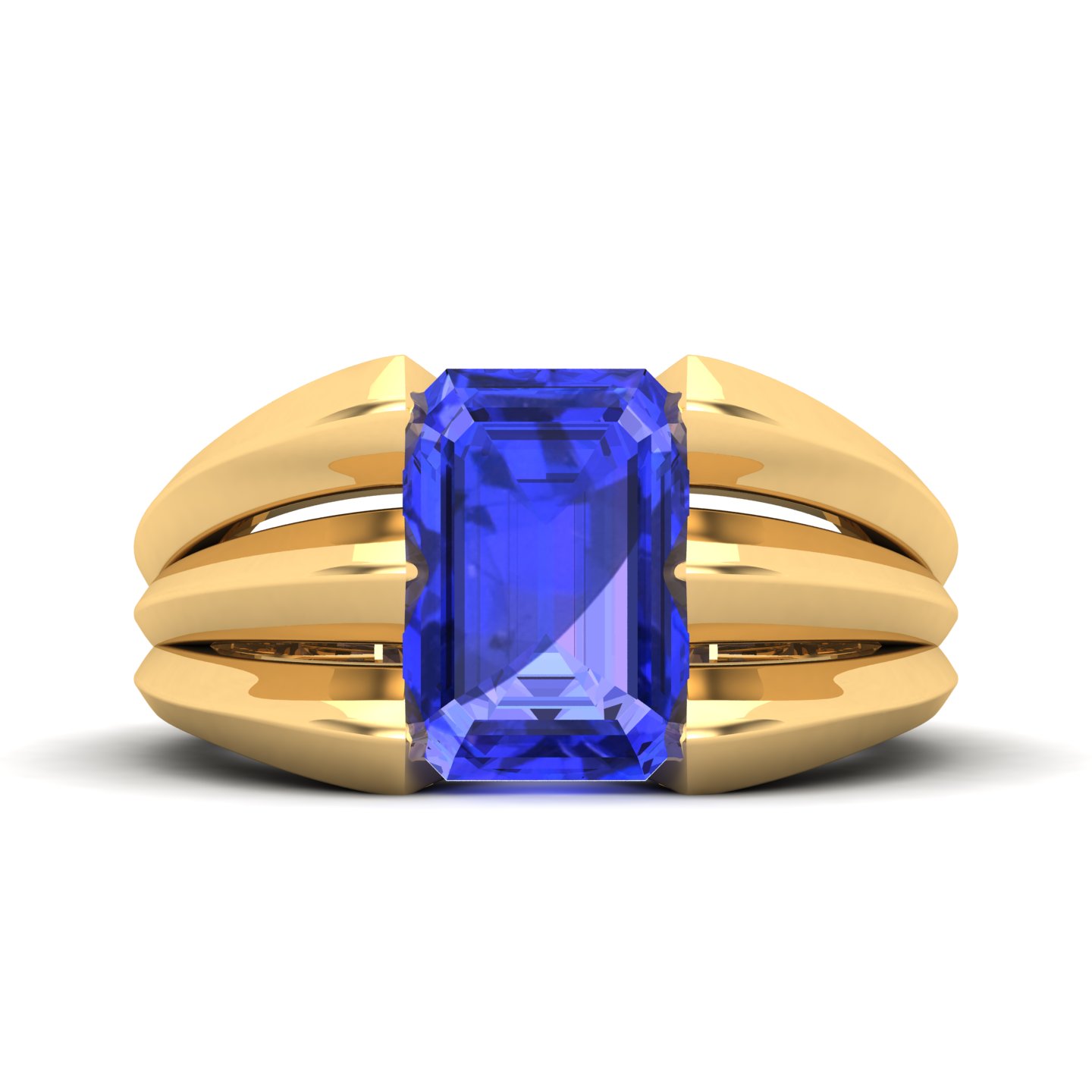 Neo Classical Tanzanite Ring