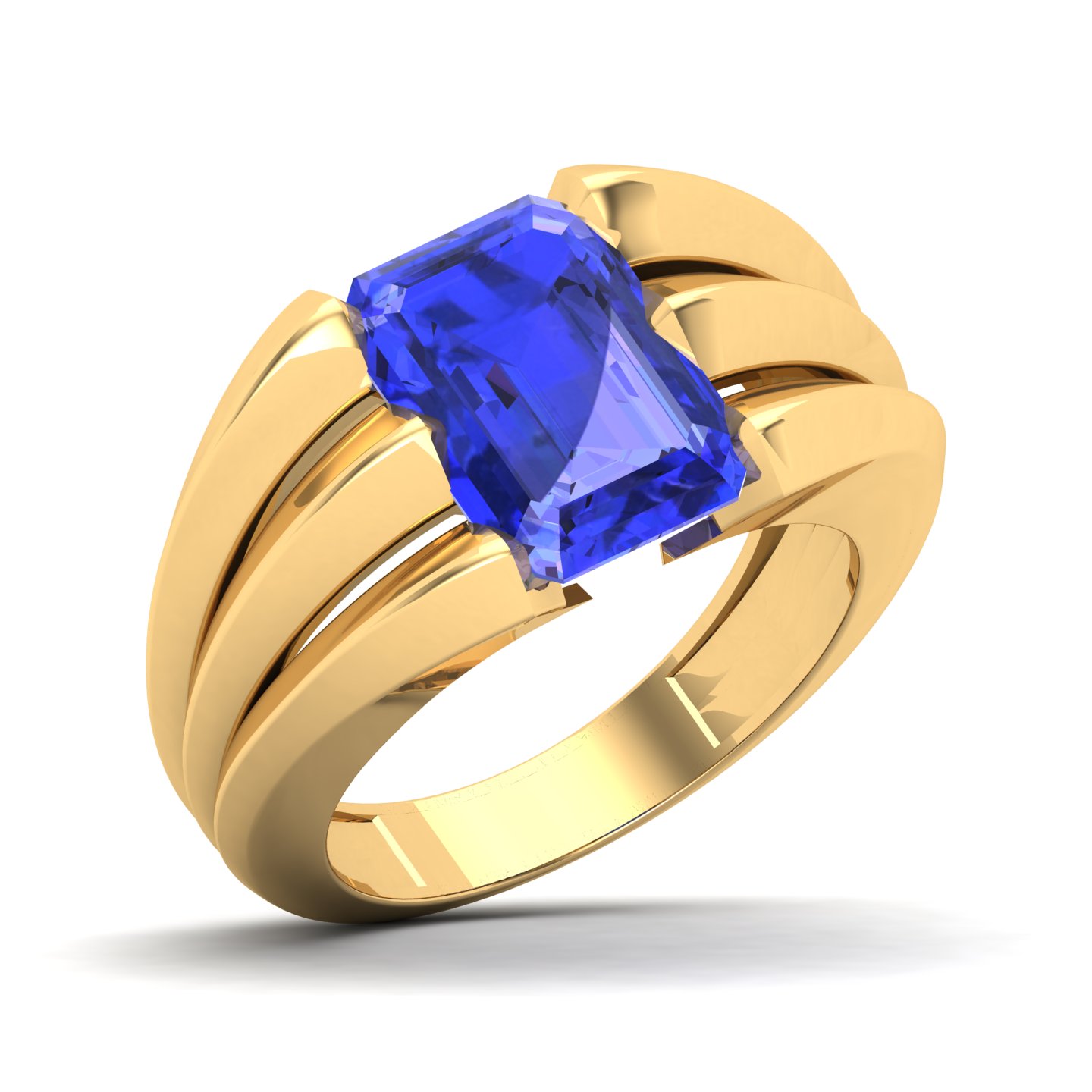 Neo Classical Tanzanite Ring