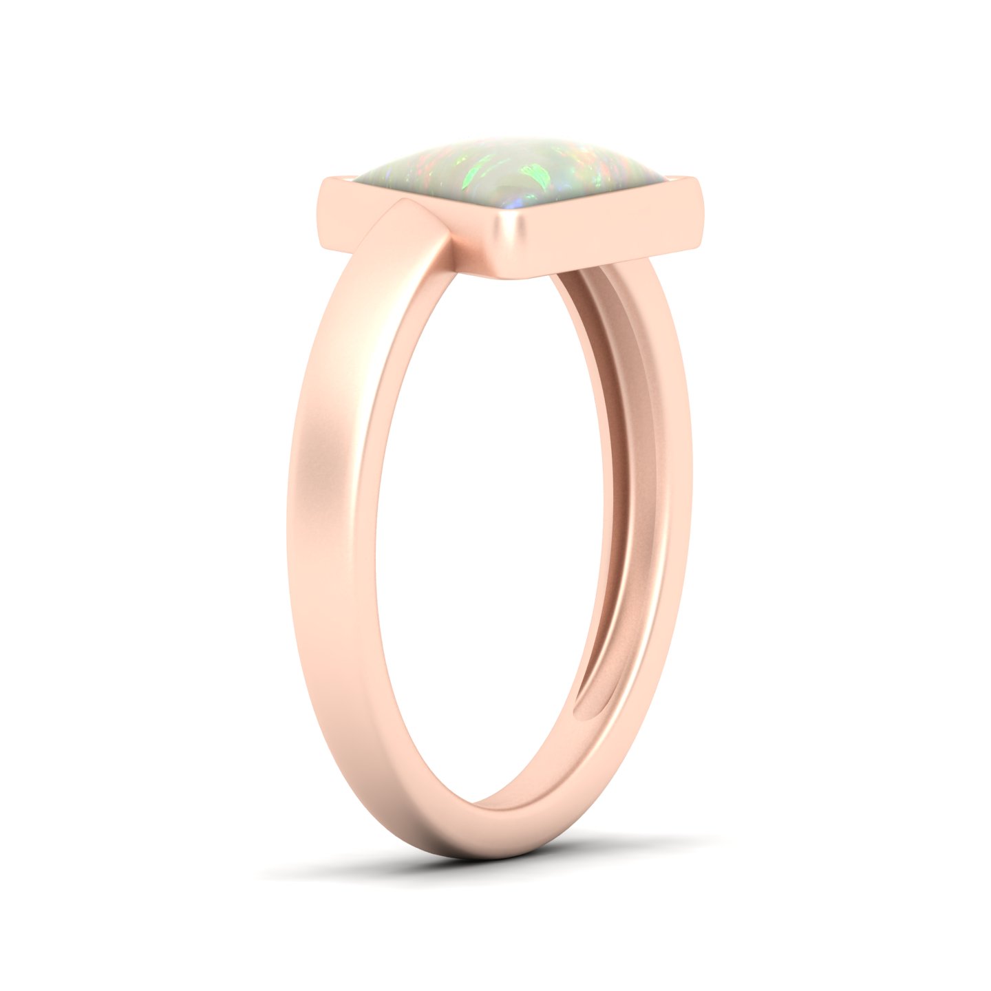 The Jewel Spring Trianagualr Opal Ring