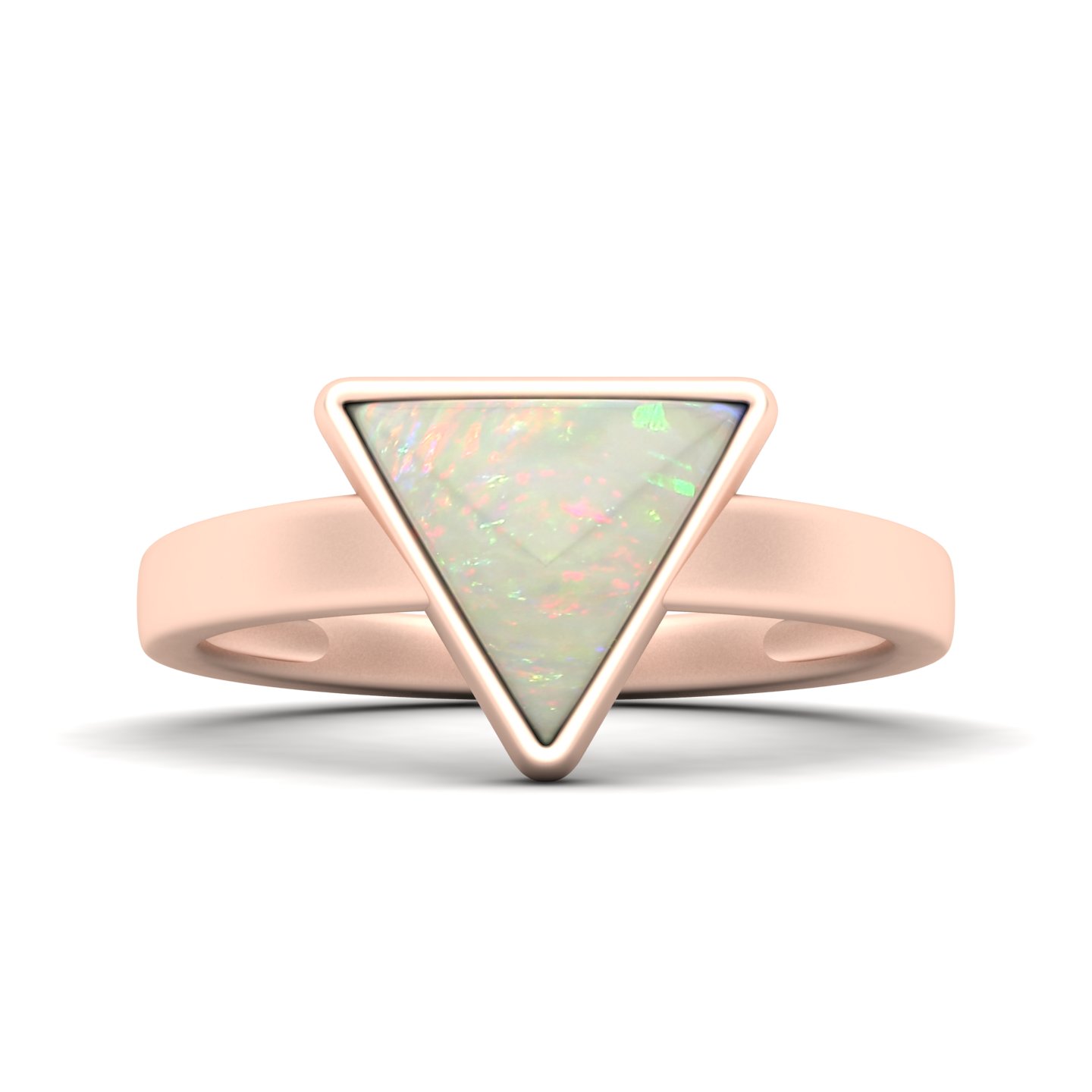 The Jewel Spring Trianagualr Opal Ring