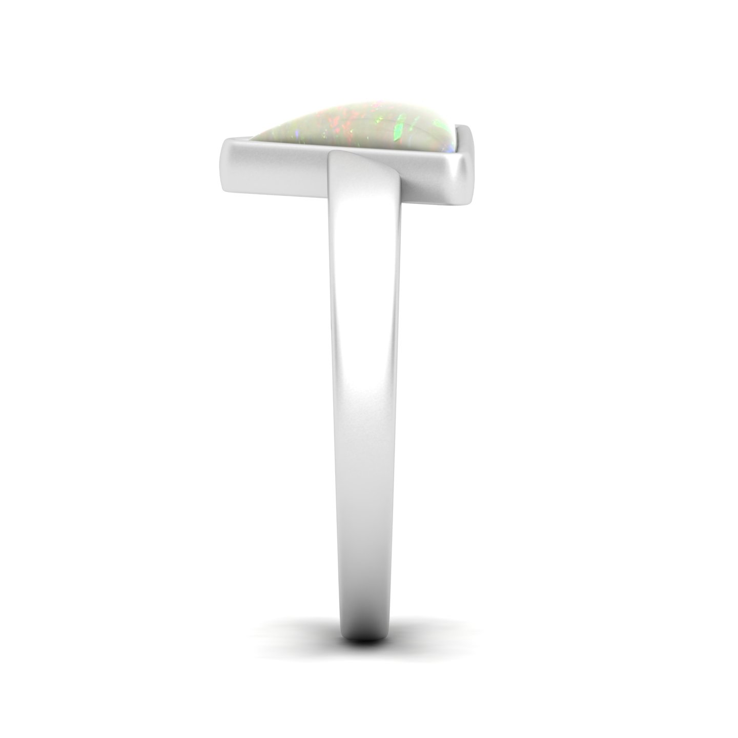 The Jewel Spring Trianagualr Opal Ring