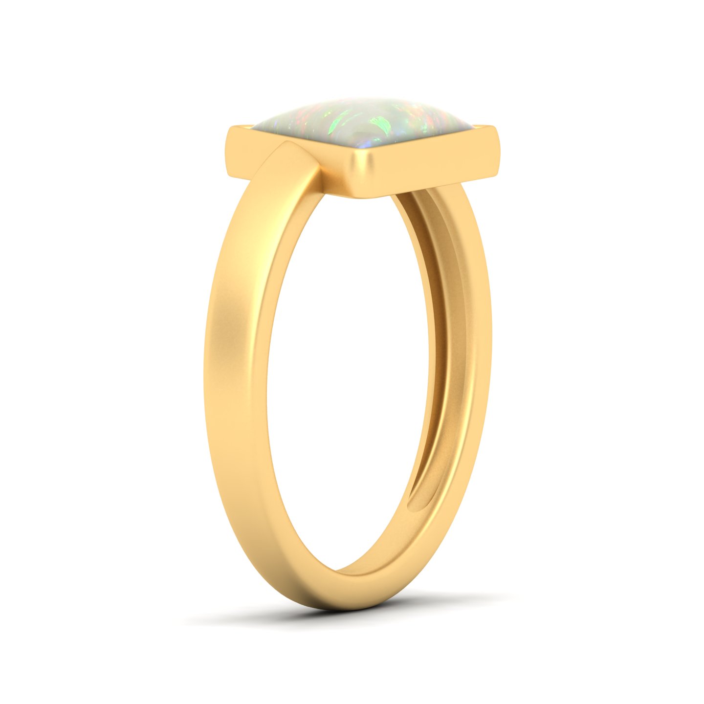 The Jewel Spring Trianagualr Opal Ring