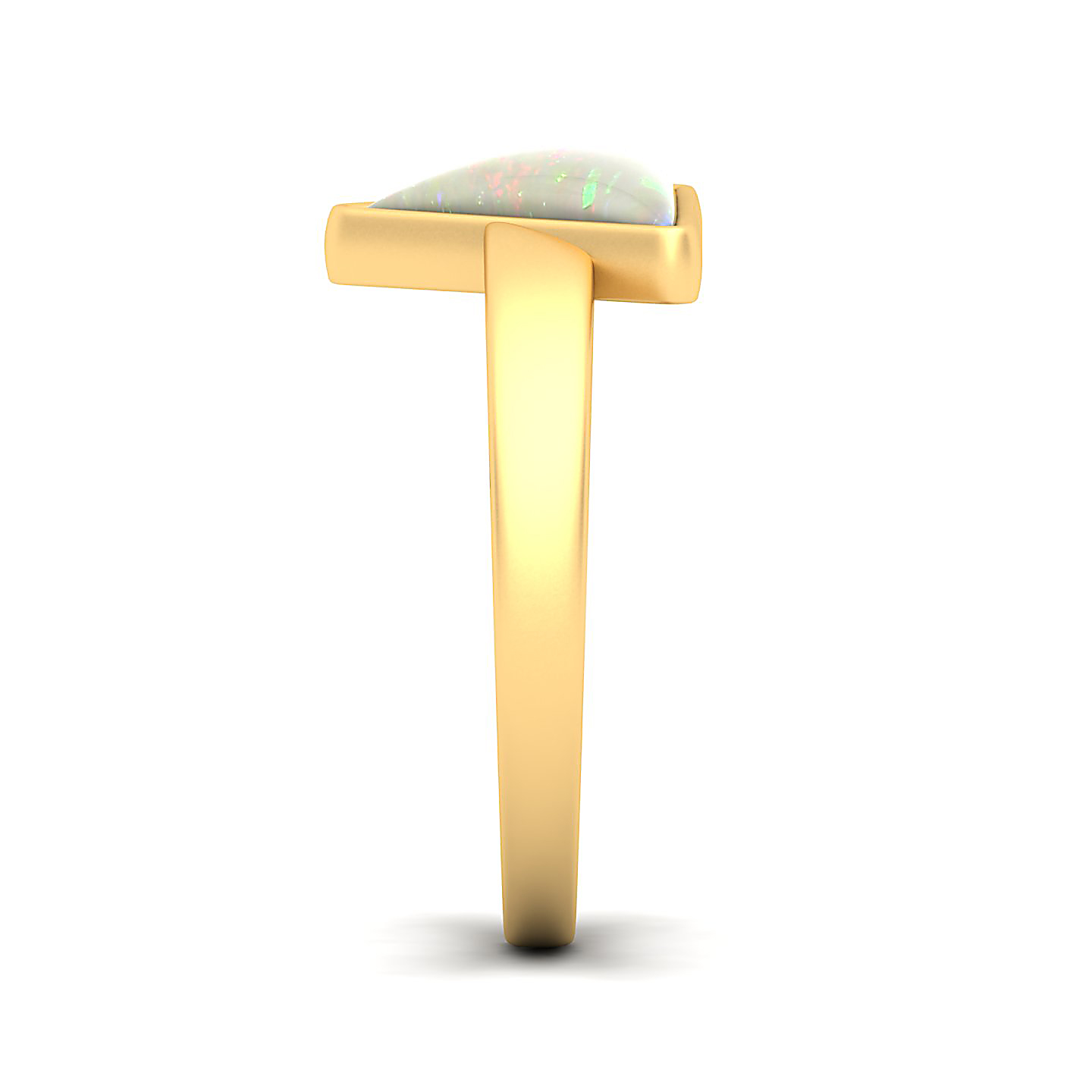 The Jewel Spring Trianagualr Opal Ring