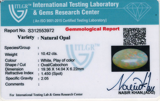 Opal - 10.42 Carat