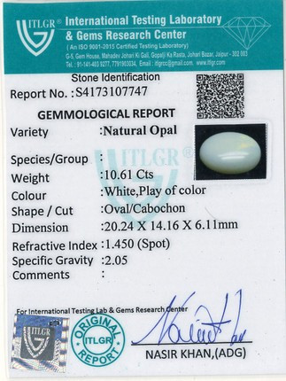 Opal - 10.61 Carat