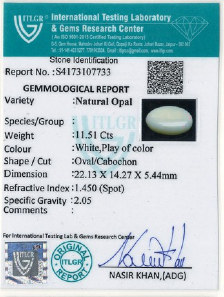 Opal - 11.51 Carat