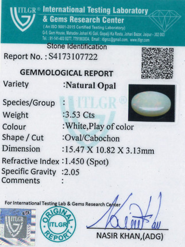 Opal - 3.53 Carat
