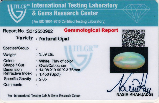 Opal - 3.59 Carat