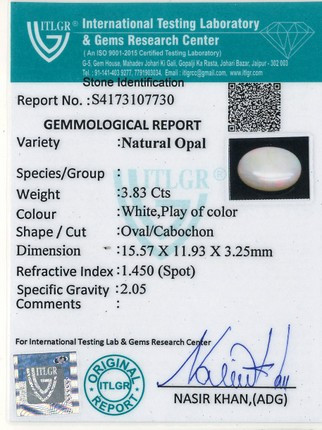 Opal - 3.83 Carat