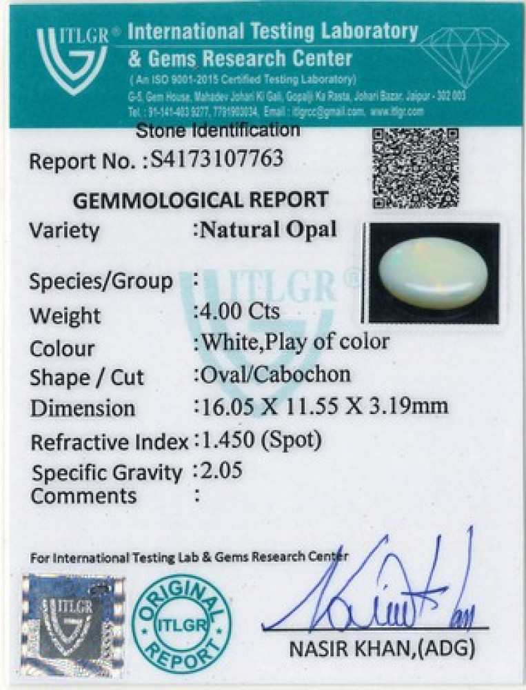 Opal - 4 Carat