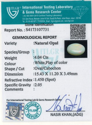 Opal - 4.04 Carat