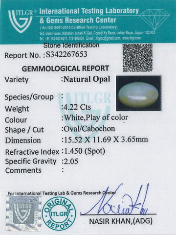 Opal - 4.22 Carat