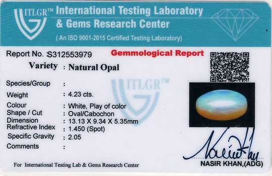 Opal - 4.23 Carat