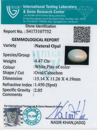 Opal - 4.47 Carat