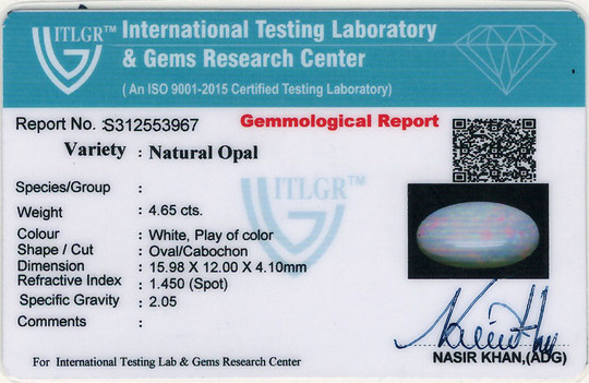 Opal - 4.65 Carat
