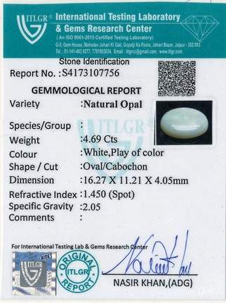 Opal - 4.69 Carat
