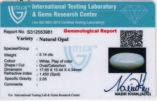 Opal - 5.14 Carat