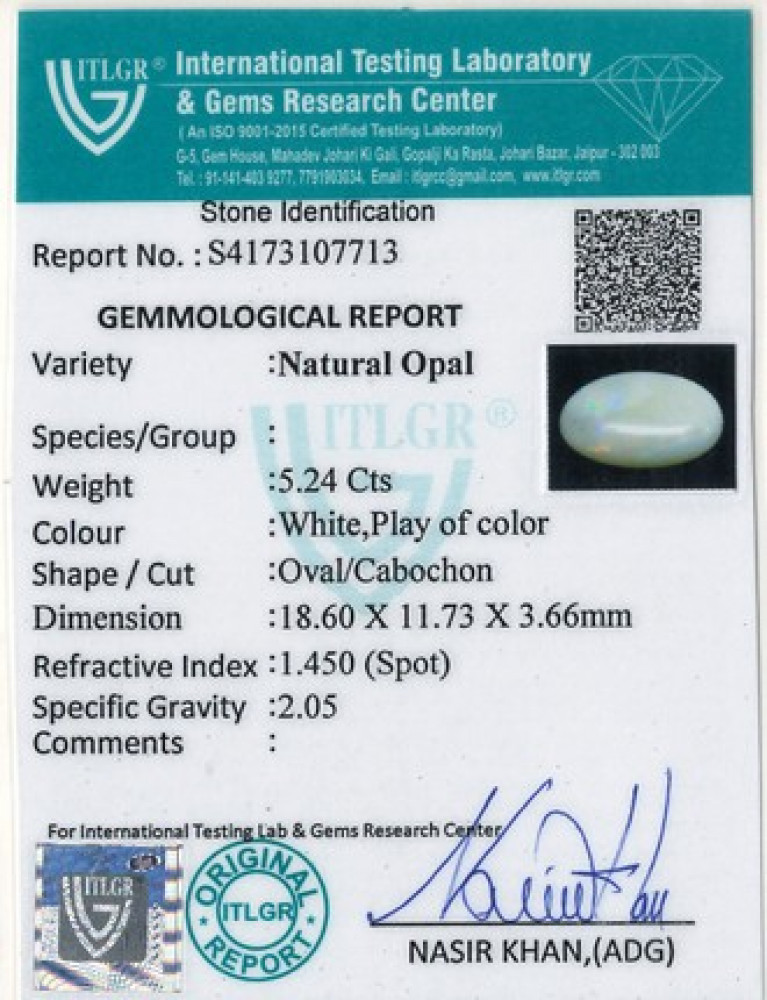 Opal - 5.24 Carat