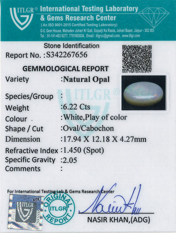 Opal - 6.22 Carat