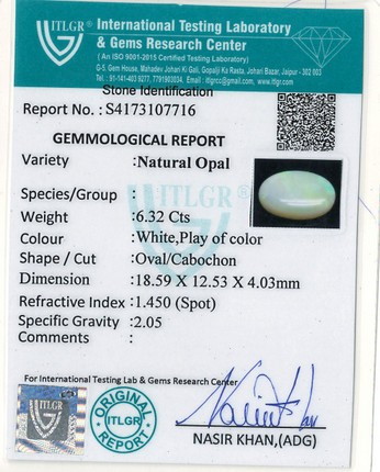 Opal - 6.32 Carat