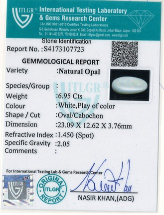 Opal - 6.95 Carat