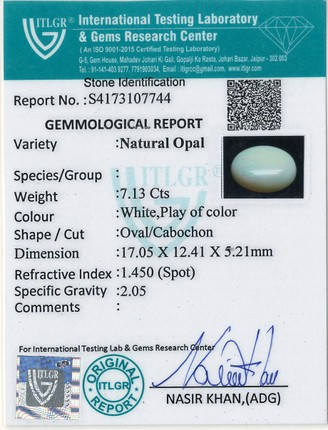 Opal - 7.13 Carat