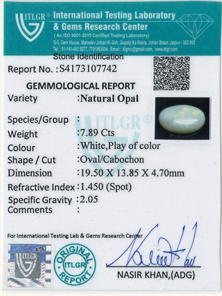 Opal - 7.89 Carat