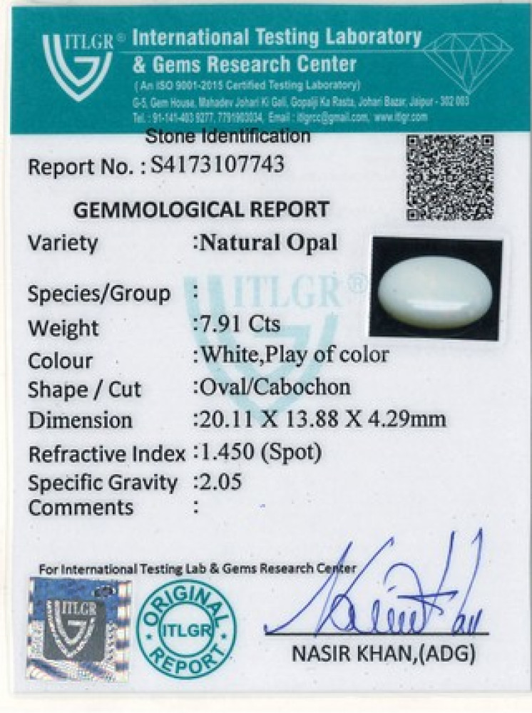 Opal - 7.91 Carat