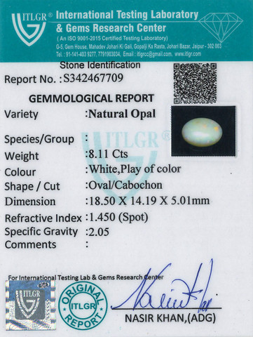 Opal - 8.11 Carat