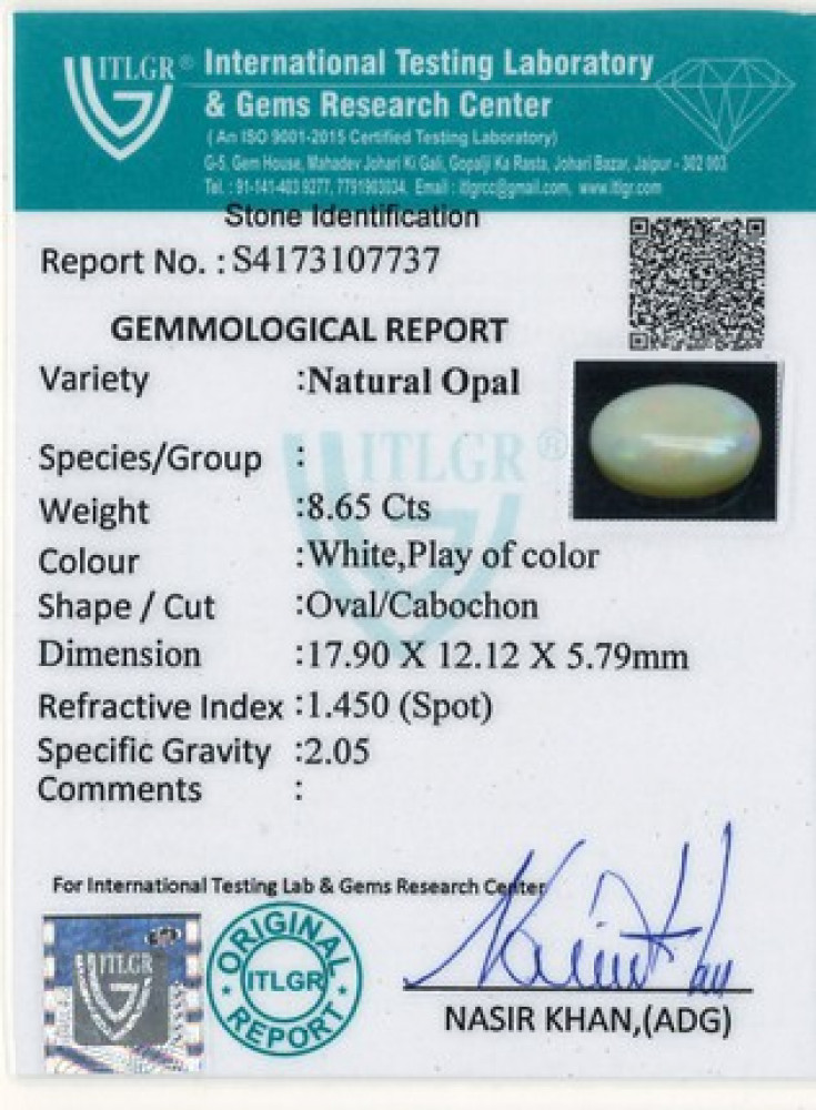 Opal - 8.65 Carat