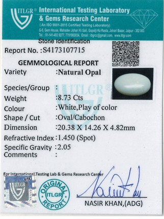 Opal - 8.73 Carat