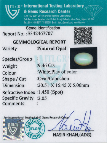 Opal - 9.46 Carat