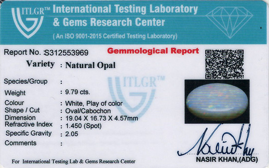Opal - 9.79 Carat