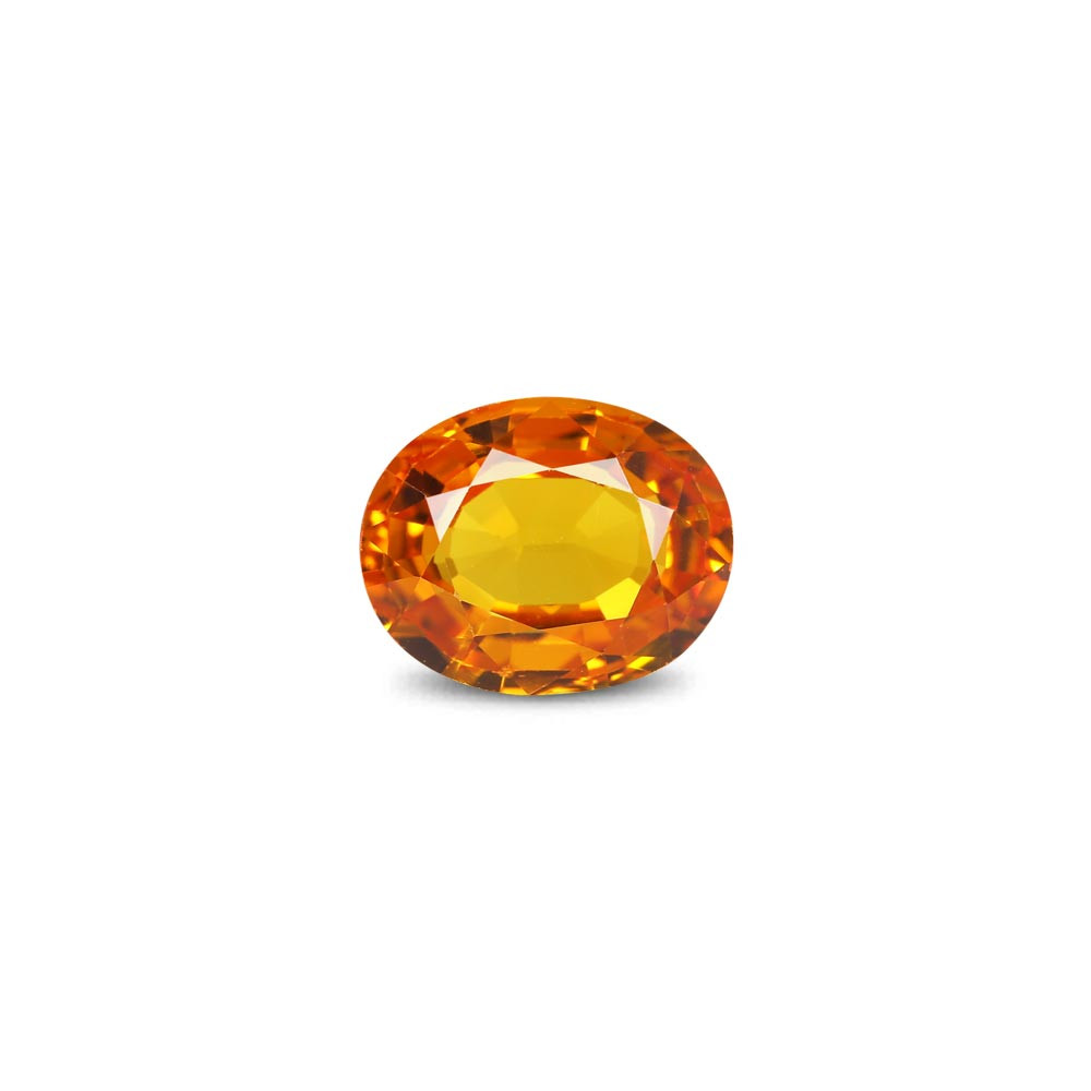 Orange Sapphire - 3.64 Carat