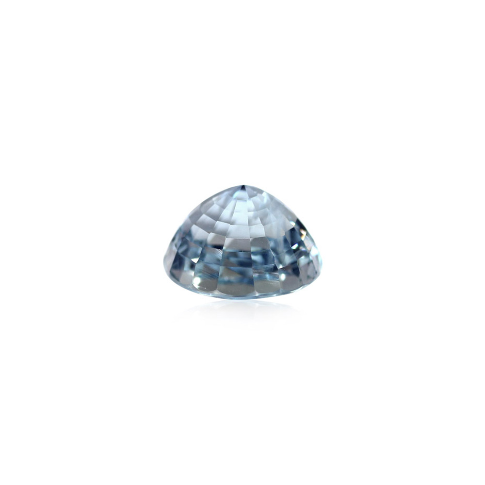 Pastel Greyish Blue Sapphire - 6.95 Carat