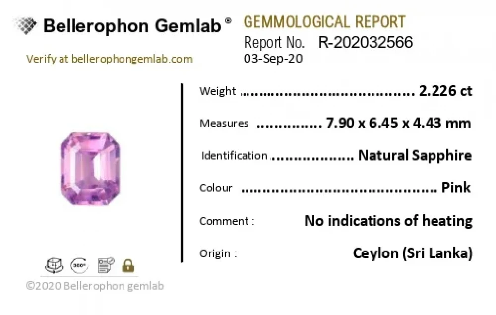 Pink Sapphire - 2.22 Carat