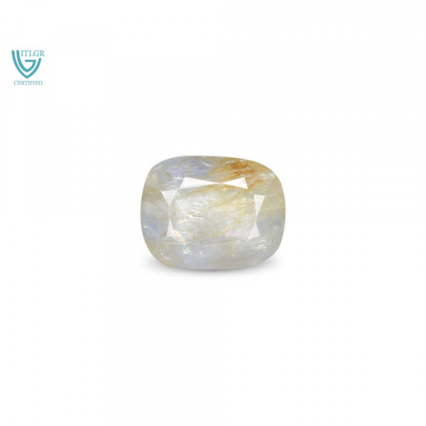 Bi-Colour Sapphire(Pitambari) - 3.82 Carat