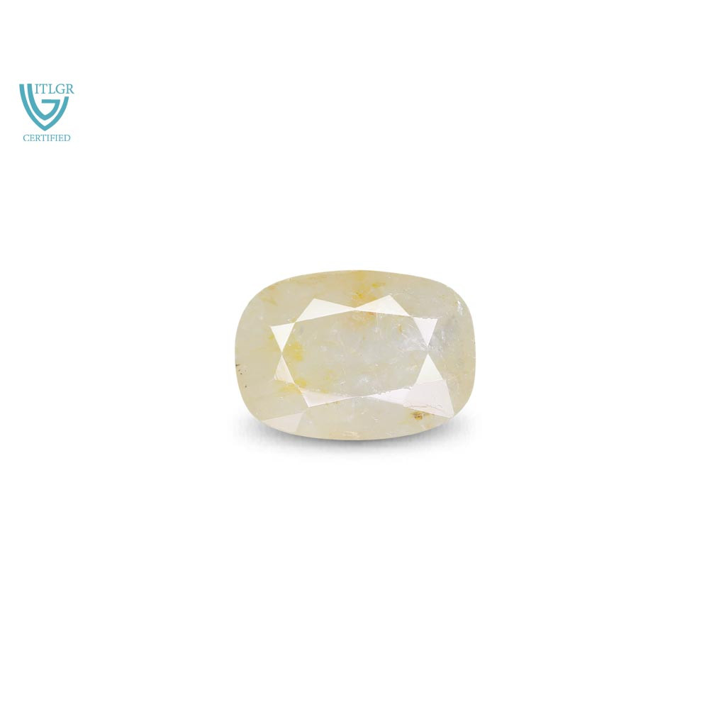 Bi-Colour Sapphire(Pitambari) - 5.03 Carat