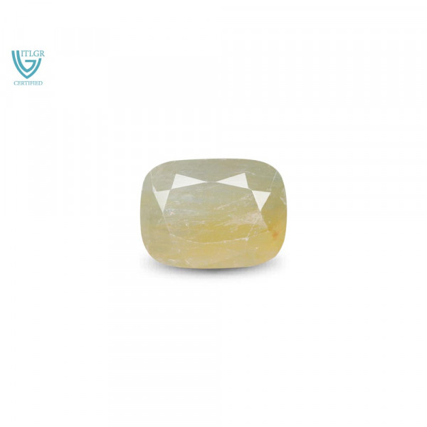 Bi-Colour Sapphire(Pitambari) - 6.78 Carat