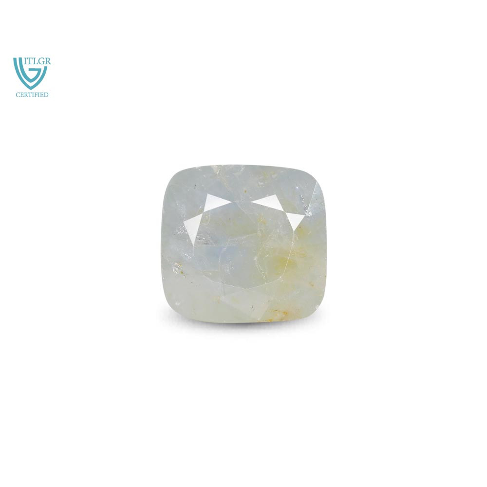 Bi-Colour Sapphire(Pitambari) - 6.84 Carat