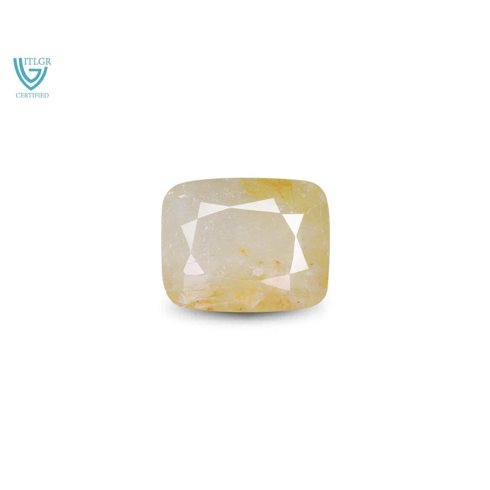 Bi-Colour Sapphire(Pitambari) - 7.31 Carat