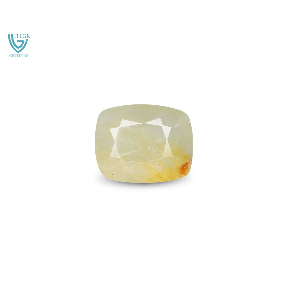 Bi-Colour Sapphire(Pitambari) - 9.31 Carat