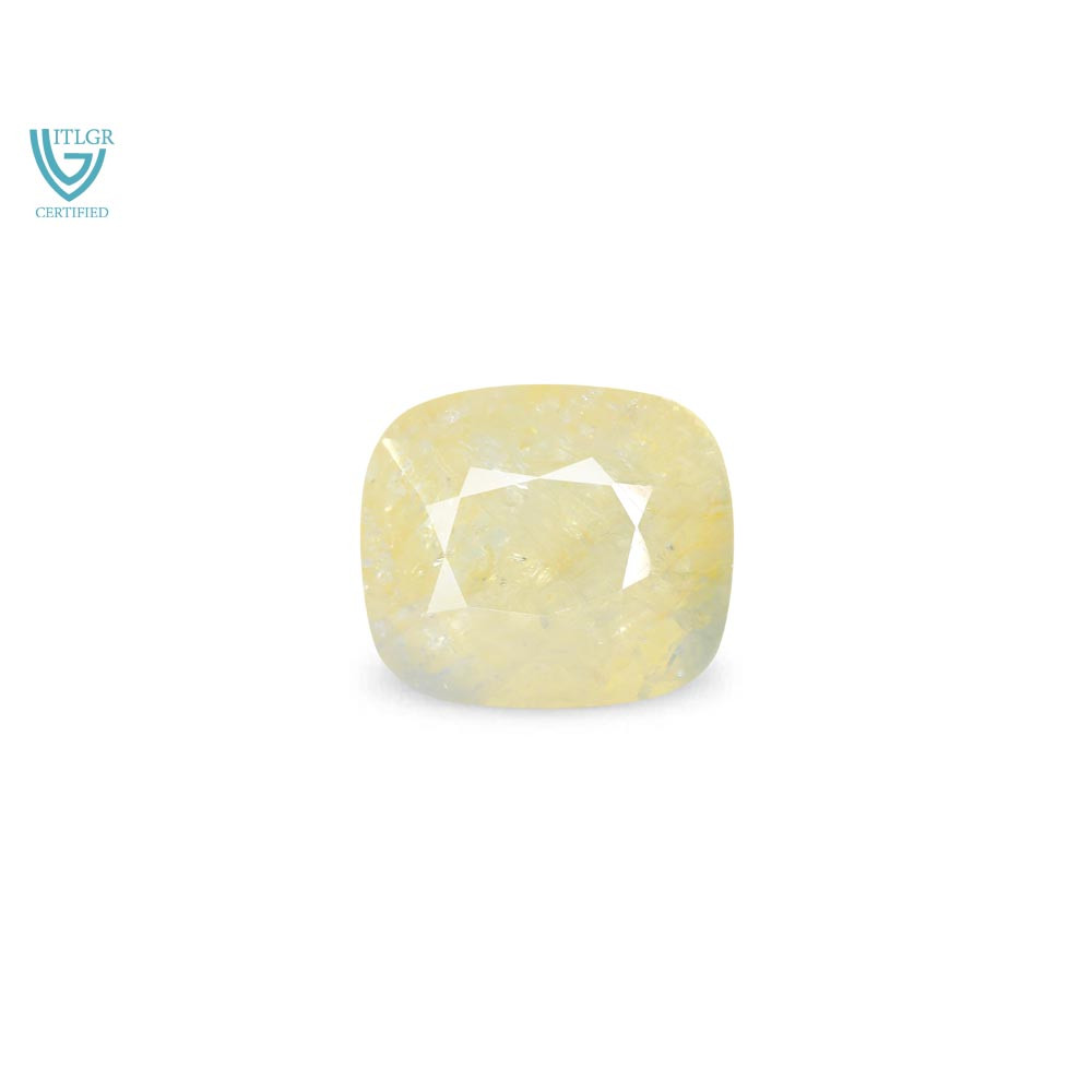 Bi-Colour Sapphire(Pitambari) - 9.8 Carat