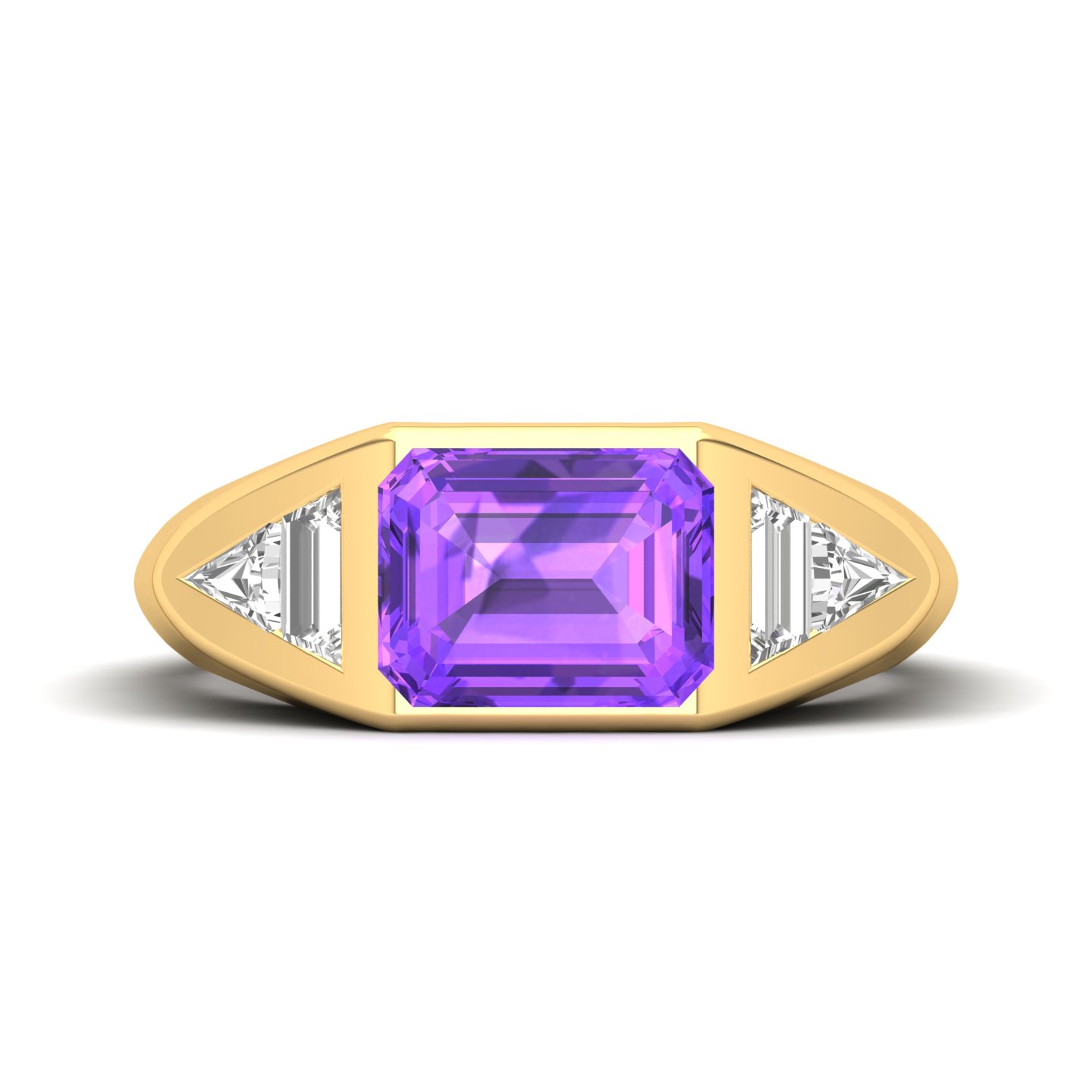 Prism of Grace Amethyst Ring