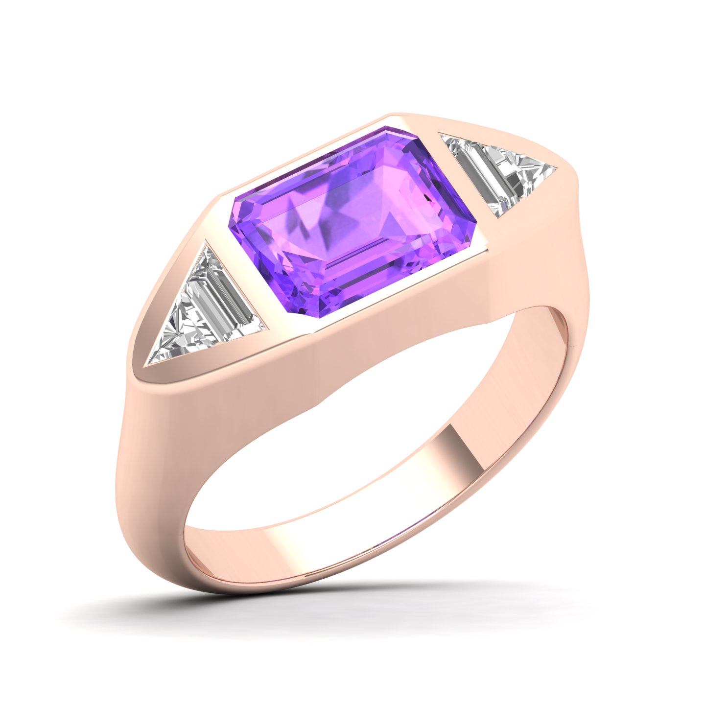 Prism of Grace Amethyst Ring