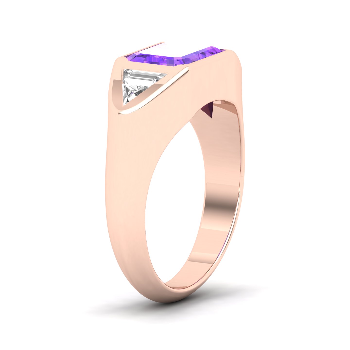 Prism of Grace Amethyst Ring